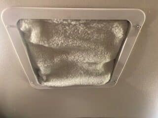 RV vent insulation