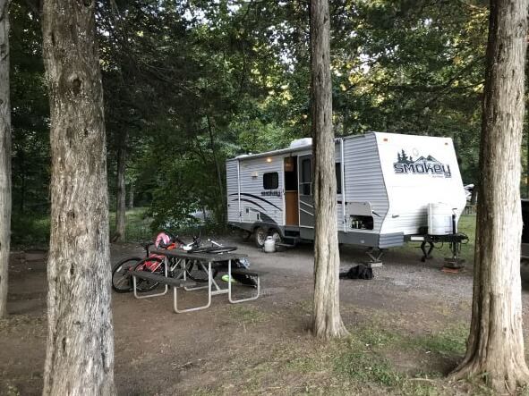 RV at Rondout Valley Campground