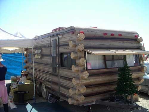 log camper rv