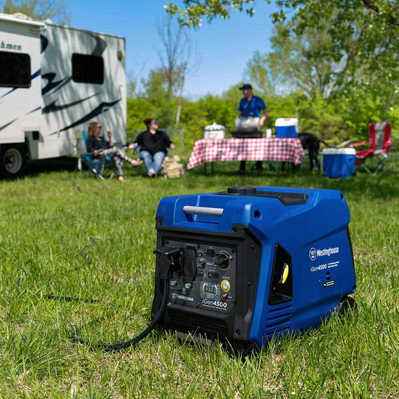 rv camping generator