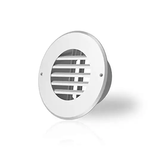 AC Infinity Wall-Mount Duct Grille Vent for 4-Inch Ducting