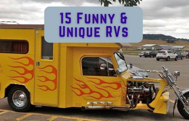Unique RV that looks like a hot rod car