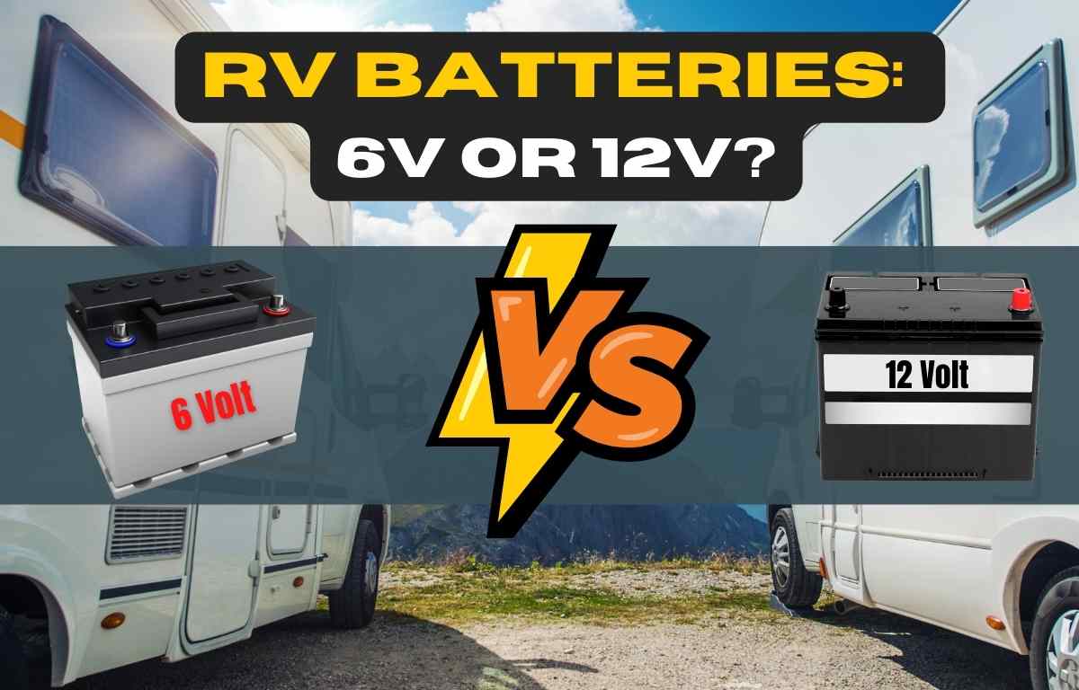 Image depecting a 12v battery vs a 6v battery