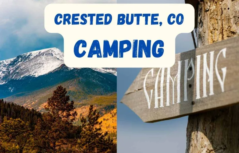 Image of Crested Butte Colorado campground guide