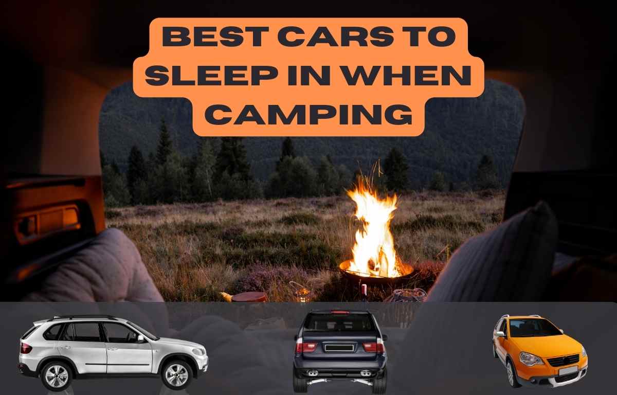 Graphic of guid for best cars to sleep in