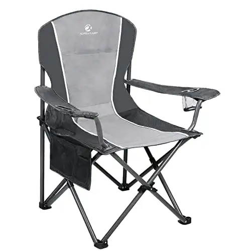 ALPHA  CAMP Oversized Camping Folding Chair