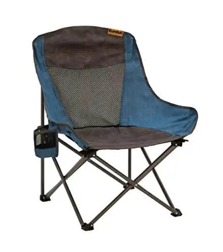 Eureka! Lowrider Portable Folding Camping Chair with Bottle Holder