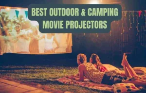 Outdoor movie projector
