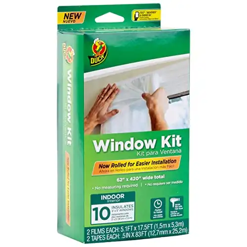 Duck Brand Rolled Shrink Film Window Kit