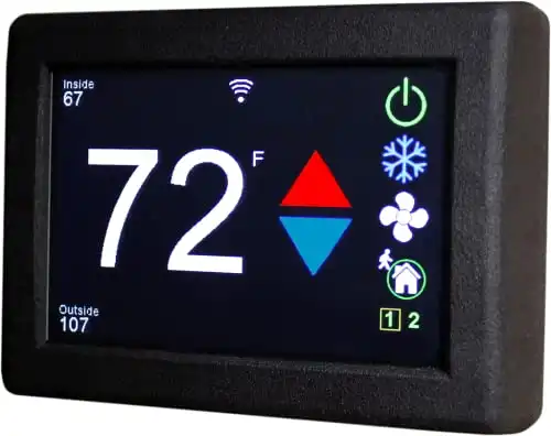 MICRO-AIR EasyTouch RV Thermostat, Wireless & Digital