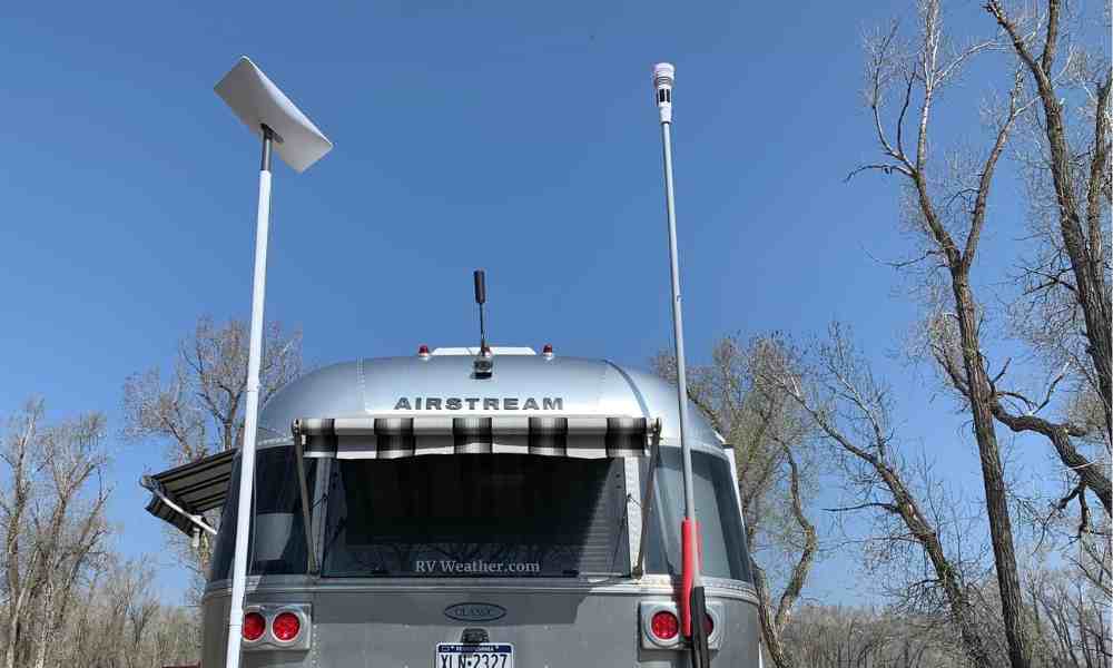 Weather Station on Airstream RV