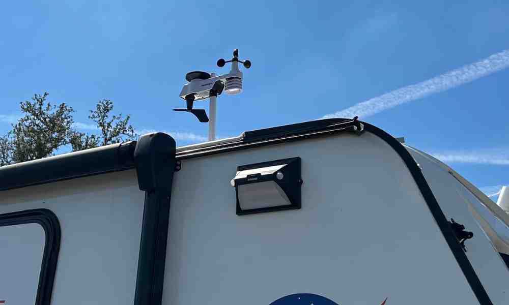 Weather Station on RV Roof
