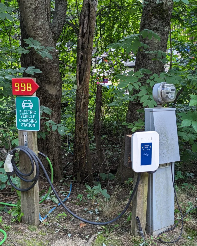 campsite EV charger