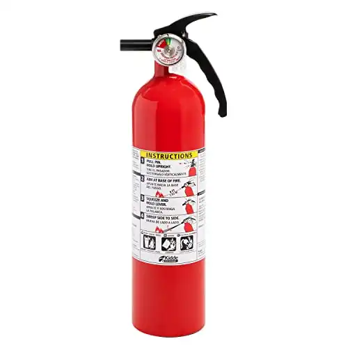 Kidde Fire Extinguisher for Home, 1-A:10-B:C