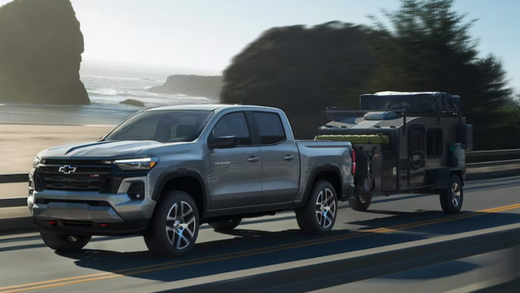 Chevy Colorado Towing Camper